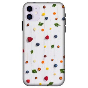 Veggie Fruits iPhone 11 Back Cover