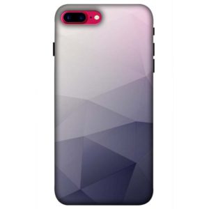 Violet Triangle Art iPhone 7 plus Back Cover