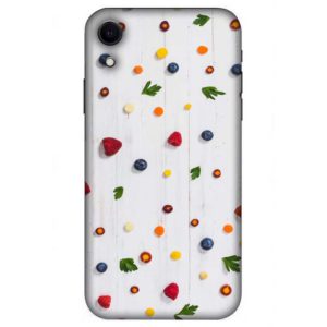 Veggie Fruits iPhone XR Back Cover