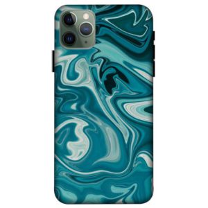 Liquid Blue Marble iPhone 11 Pro Max Back Cover