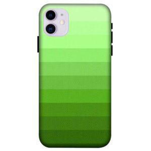 Shades Of Leaf Green iPhone 11 Back Cover