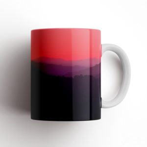 Colorful Sunset Ceramic Mug