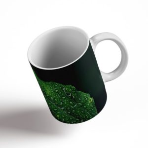 Dew Leaf Ceramic Mug