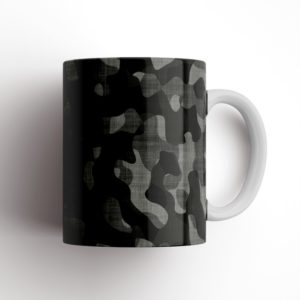 Olive-Green Camouflage Ceramic Mug