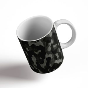 Olive-Green Camouflage Ceramic Mug