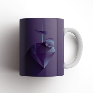 Origami Diamond Art Ceramic Mug