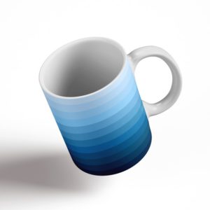 Shades Of Blue Ceramic Mug