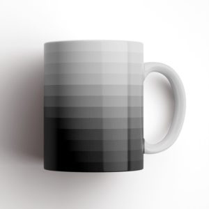 Shades Of Gray Ceramic Mug