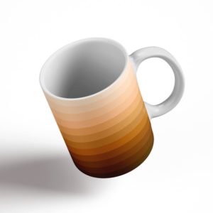 Shades Of Orange Ceramic Mug