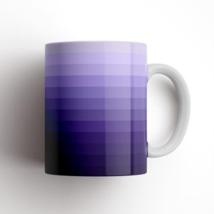 Shades Of Purple Ceramic Mug